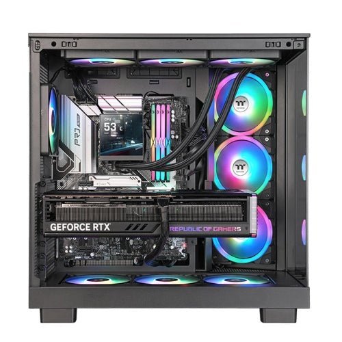 THERMALTAKE MAGFLOE 360 ULTRA ARGB SYNC AIO LIQUID COOLER BLACK - SWIFT PERIPHERALS1095302