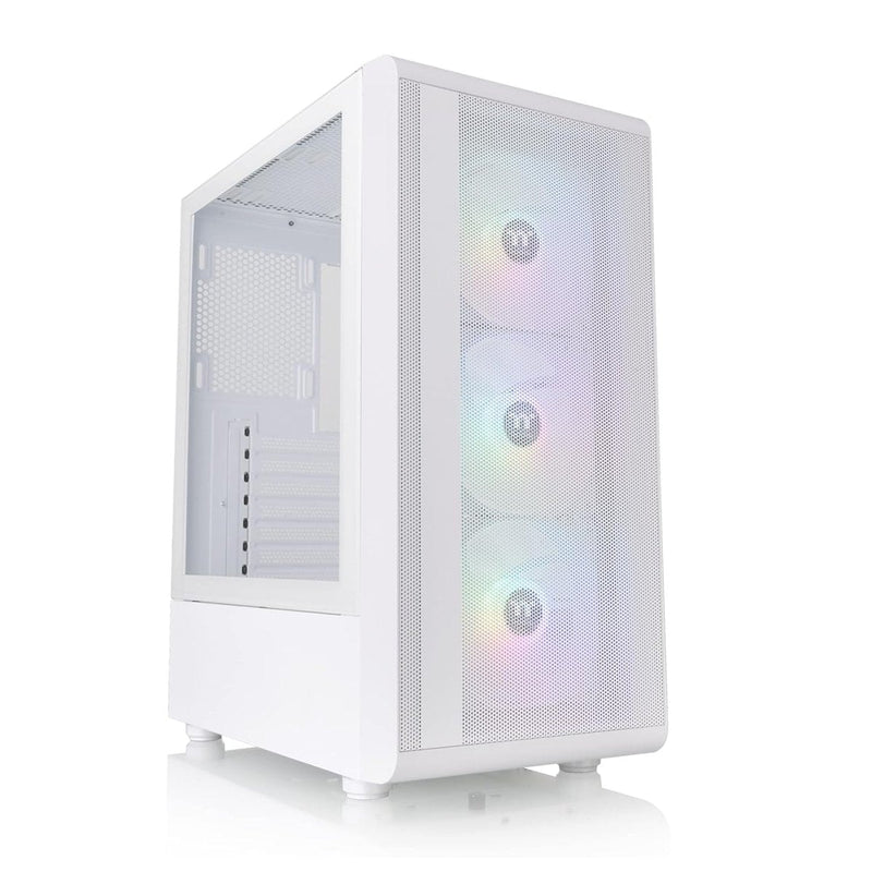 THERMALTAKE S200 TG ARGB SNOW MID TOWER CHASSIS CA - 1X2 - 00M6WN - 00 - SWIFT PERIPHERALS1088463