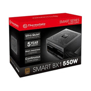 THERMALTAKE SMART BX1 550W 80PLUS BRONZE NON MODULAR SMPS PS - SPD - 0550NNSABD - 1 - SWIFT PERIPHERALS1083272