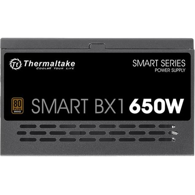 THERMALTAKE SMART BX1 650W 80 PLUS BRONZE NON MODULAR POWER SUPPLY, PS - SPD - 0650NNFABU - 1 - SWIFT PERIPHERALS1082511