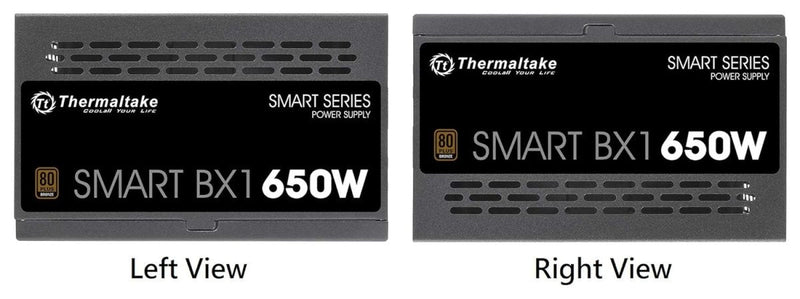 THERMALTAKE SMART BX1 650W 80 PLUS BRONZE NON MODULAR POWER SUPPLY, PS - SPD - 0650NNFABU - 1 - SWIFT PERIPHERALS1082511