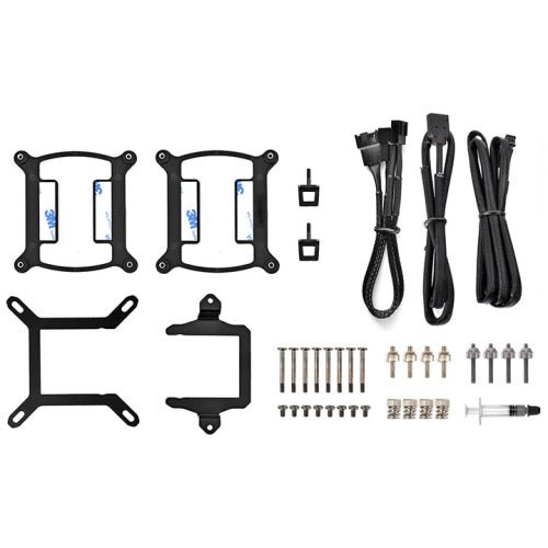 THERMALTAKE TH240 ARGB SYNC SNOW WHITE EDITION AIO LIQUID COOLER - SWIFT PERIPHERALS1086834