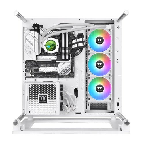 THERMALTAKE TH360 V2 ULTRA ARGB SYNC ALL - IN - ONE LIQUID COOLER - SNOW EDITION CL - W405 - PL12SW - A - SWIFT PERIPHERALS1089521
