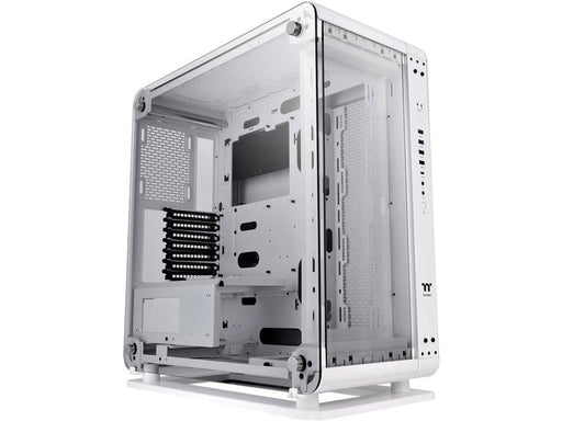 THERMALTAKE THE CORE P6 TG SNOW WHITE EDITION ATX MID TOWER FULLY MODULAR COMPUTER CASE - SWIFT PERIPHERALS1095154