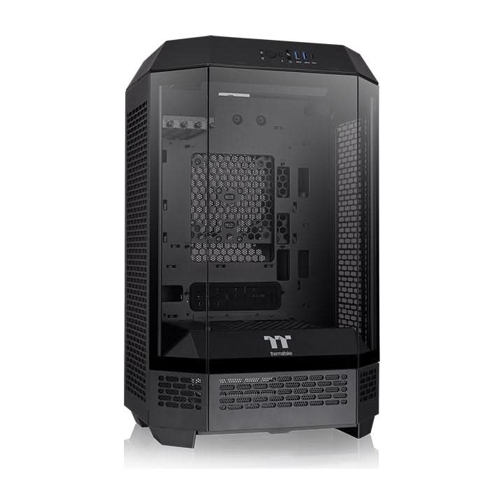 THERMALTAKE THE TOWER 300 (M - ATX) MICRO TOWER CABINET (BLACK) - SWIFT PERIPHERALS1090100