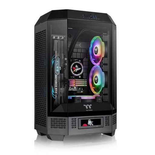 THERMALTAKE THE TOWER 300 (M - ATX) MICRO TOWER CABINET (BLACK) - SWIFT PERIPHERALS1090100