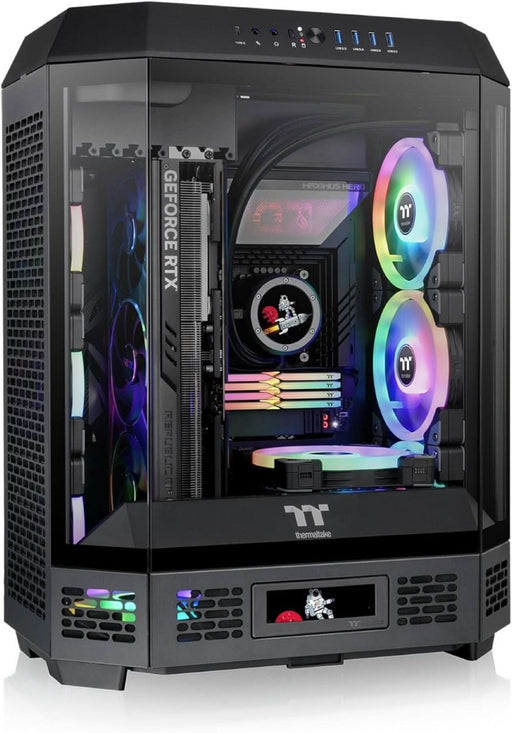 THERMALTAKE THE TOWER 600 ATX MICRO TOWER CASE BLACK - SWIFT PERIPHERALS1091511