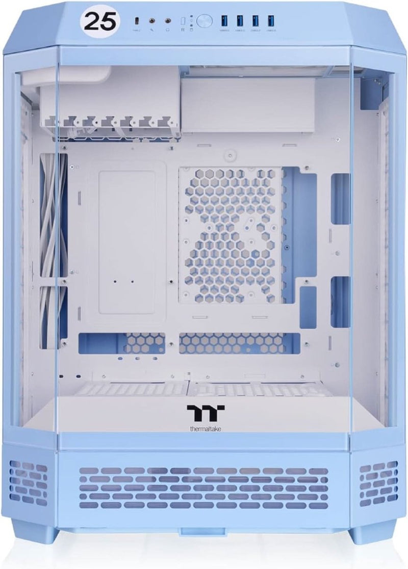 THERMALTAKE THE TOWER 600 ATX MICRO TOWER CASE BLUE - SWIFT PERIPHERALS1091514
