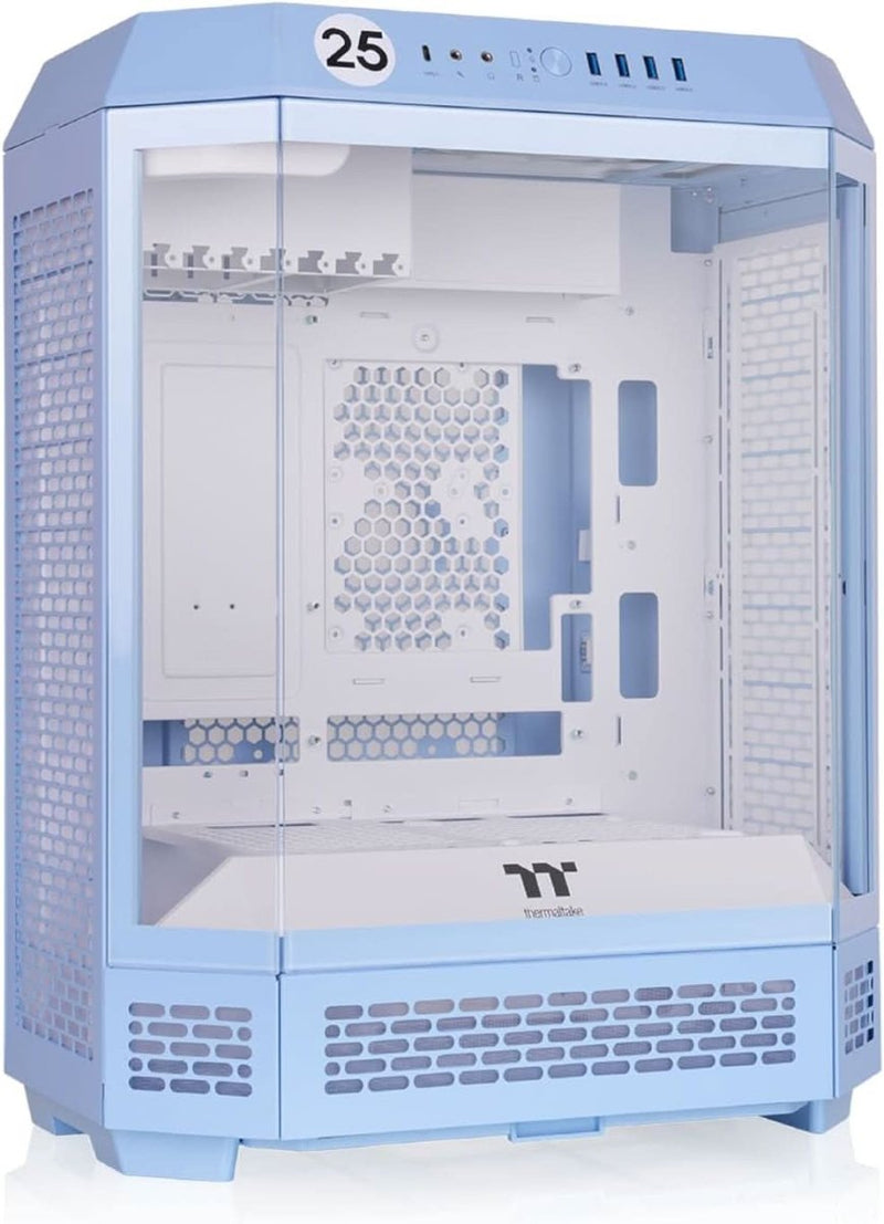 THERMALTAKE THE TOWER 600 ATX MICRO TOWER CASE BLUE - SWIFT PERIPHERALS1091514