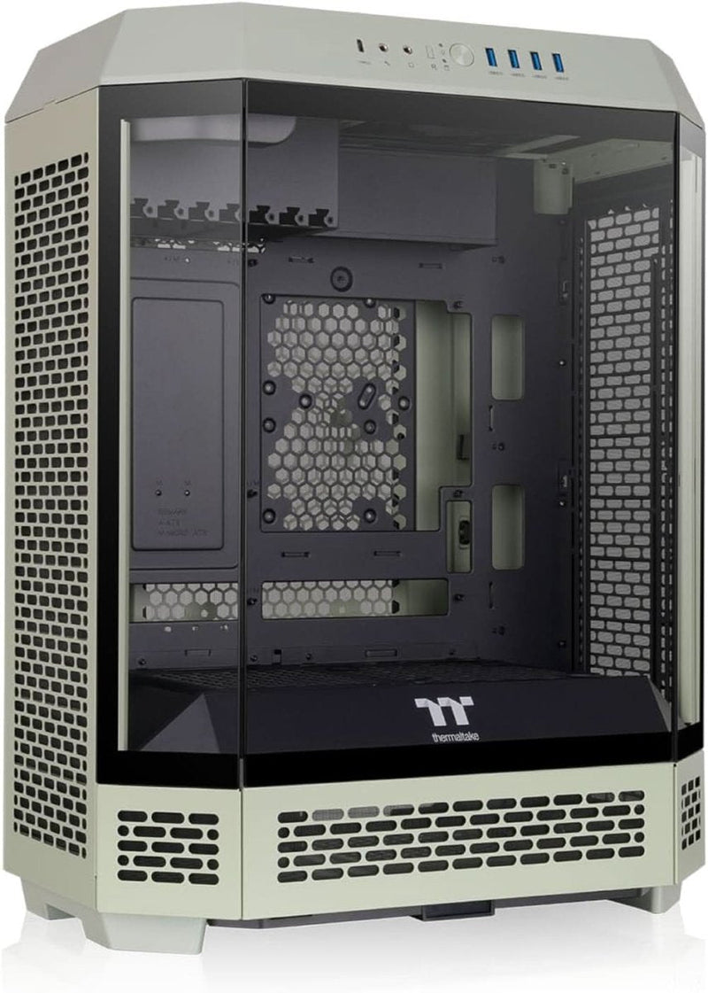 THERMALTAKE THE TOWER 600 ATX MICRO TOWER CASE GREEN - SWIFT PERIPHERALS1091513