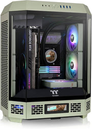 THERMALTAKE THE TOWER 600 ATX MICRO TOWER CASE GREEN - SWIFT PERIPHERALS1091513