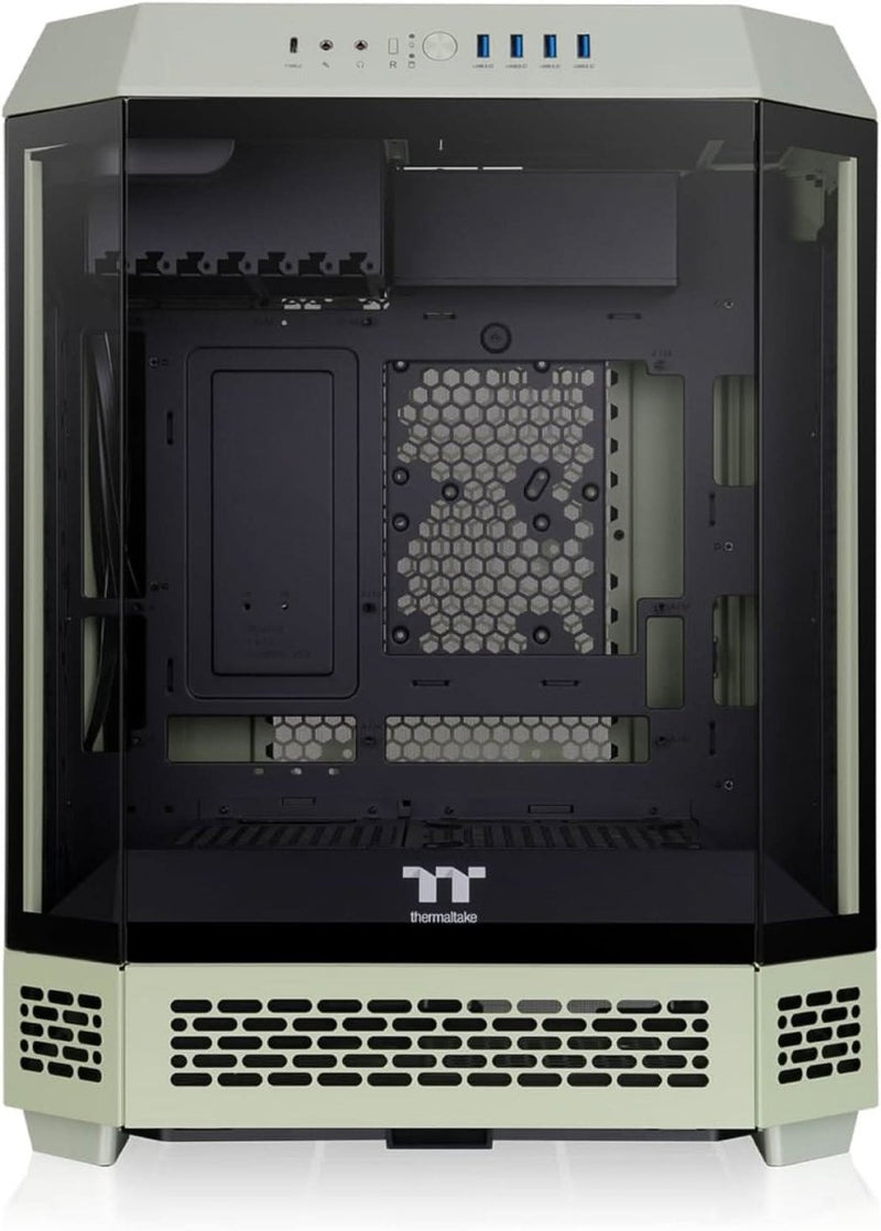 THERMALTAKE THE TOWER 600 ATX MICRO TOWER CASE GREEN - SWIFT PERIPHERALS1091513