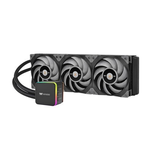 THERMALTAKE TOUGHLIQUID 360 ARGB TRX40 ALL - IN - ONE LIQUID COOLER CL - W336 - PL12GM - A - SWIFT PERIPHERALS1089524