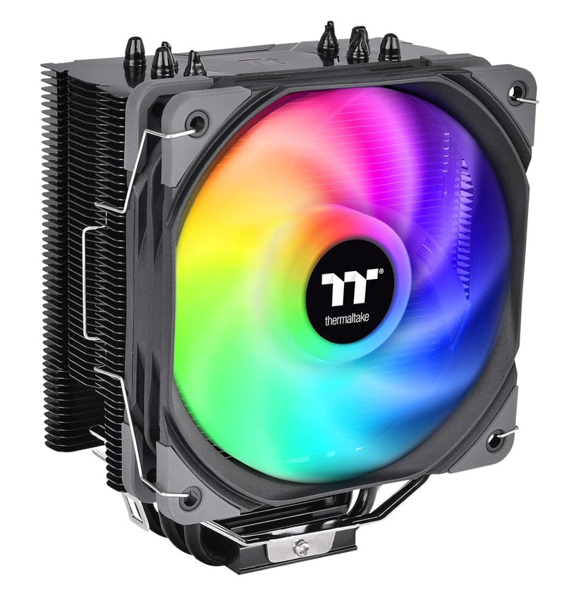 THERMALTAKE UX200 SE ARGB CPU AIR COOLER BLACK CL - P105 - AL12SW - A - SWIFT PERIPHERALS1088459