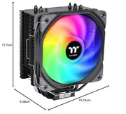 THERMALTAKE UX200 SE ARGB CPU AIR COOLER BLACK CL - P105 - AL12SW - A - SWIFT PERIPHERALS1088459