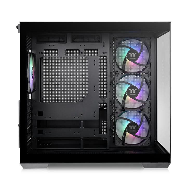 THERMALTAKE VIEW 380 TG ARGB (ATX) MID TOWER CABINET (BLACK) - SWIFT PERIPHERALS1090096