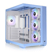 THERMALTAKE VIEW 380 TG ARGB HYDRANGEA BLUE MID TOWER CABINET - SWIFT PERIPHERALS1090099