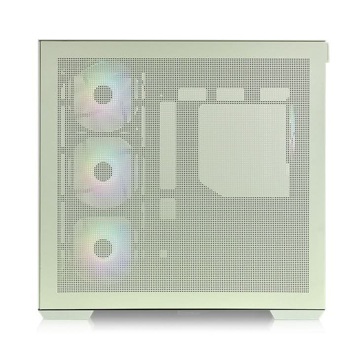 THERMALTAKE VIEW 380 TG ARGB MATCHA GREEN MID TOWER CABINET - SWIFT PERIPHERALS1090098