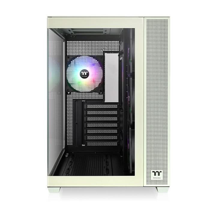 THERMALTAKE VIEW 380 TG ARGB MATCHA GREEN MID TOWER CABINET - SWIFT PERIPHERALS1090098