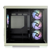 THERMALTAKE VIEW 380 TG ARGB MATCHA GREEN MID TOWER CABINET - SWIFT PERIPHERALS1090098