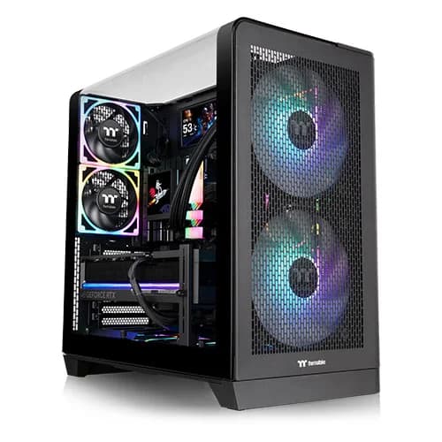 Thermaltake View 390 Air ARGB ATX Mid Tower Case - SWIFT PERIPHERALS1095925