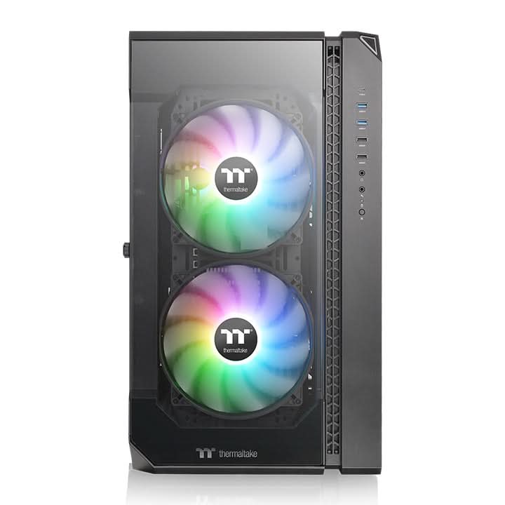 THERMALTAKE VIEW 51 TG FULL - TOWER E - ATX ARGB CABINET BLACK - SWIFT PERIPHERALS1085707