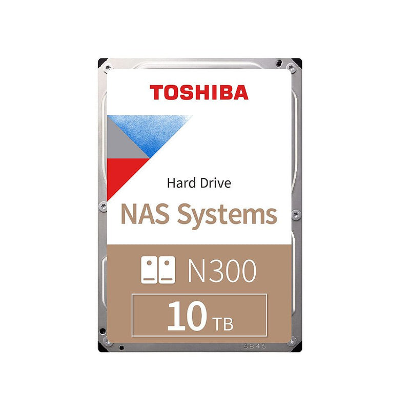 Toshiba N300 10TB 3.5 - inch SATA 7200RPM Internal NAS Hard Disk Drive - SWIFT PERIPHERALSHDWG11AEZSTA