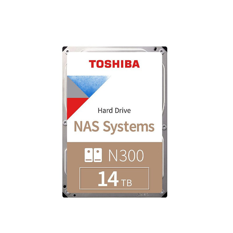 Toshiba N300 14TB 3.5 - inch SATA 7200RPM NAS Internal Hard Disk - SWIFT PERIPHERALSHDWG31EAZSTA
