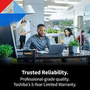 Toshiba N300 Pro 12TB 3.5" SATA 6Gb/s 7200RPM NAS Internal Hard Disk Drive - SWIFT PERIPHERALSHDWG51CXZSTB