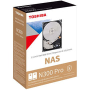 Toshiba N300 Pro 8TB 3.5" SATA 6Gb/s 7200RPM NAS Internal Hard Disk Drive - SWIFT PERIPHERALSHDWG480XZSTB
