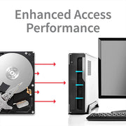 Toshiba P300 2TB HDD 3.5 - inch SATA 7200RPM Desktop Internal Hard Disk - SWIFT PERIPHERALSHDWD320UZSVA