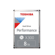Toshiba X300 8TB 3.5 - inch SATA 7200RPM Internal Hard Disk - SWIFT PERIPHERALSHDWR180AZSTA