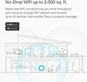 TP - Link AC1300 Deco M5 Dual - Band Whole Home Mesh Wi - Fi System - 3 Pack - SWIFT PERIPHERALSDeco M5(3-Pack)