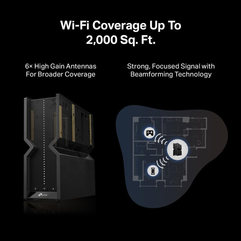 TP - Link Archer BE550 BE9300 Tri - Band Whole Home EasyMesh Wi - Fi 7 Router - SWIFT PERIPHERALSArcher BE550