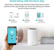 TP - Link AXE5400 Deco XE75 Tri - Band AI - Driven Mesh Wi - Fi 6E System - 1 Pack - SWIFT PERIPHERALSDeco XE75(1-Pack)