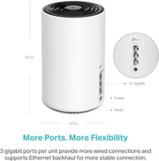 TP - Link AXE5400 Deco XE75 Tri - Band AI - Driven Mesh Wi - Fi 6E System - 2 Pack - SWIFT PERIPHERALSDeco XE75(2-Pack)