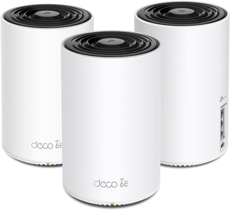 TP - Link AXE5400 Deco XE75 Tri - Band AI - Driven Mesh Wi - Fi 6E System - 3 Pack - SWIFT PERIPHERALSDeco XE75(3-Pack)
