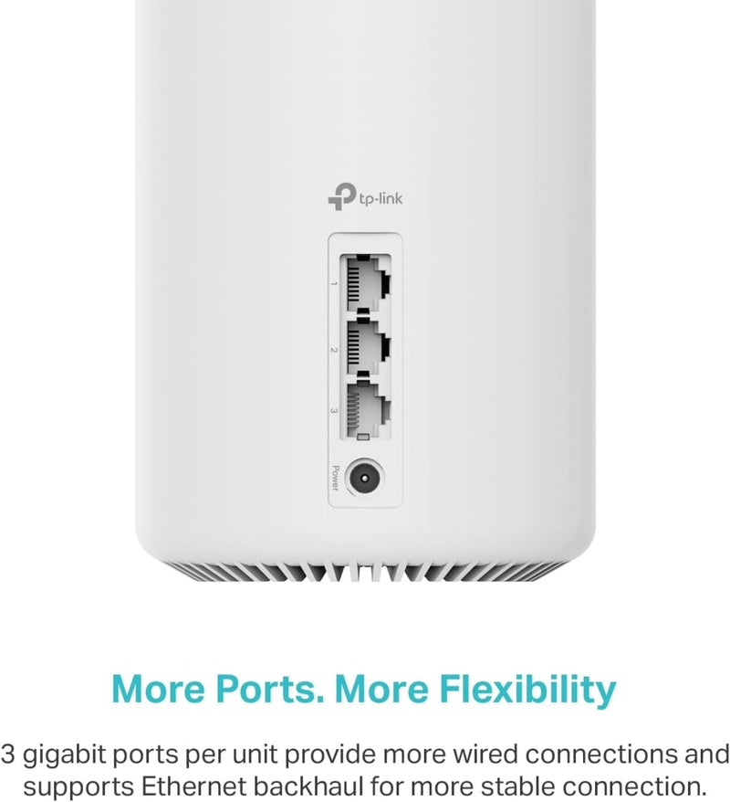 TP - Link AXE5400 Deco XE75 Tri - Band AI - Driven Mesh Wi - Fi 6E System - 3 Pack - SWIFT PERIPHERALSDeco XE75(3-Pack)