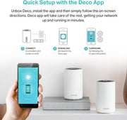 TP - Link AXE5400 Deco XE75 Tri - Band AI - Driven Mesh Wi - Fi 6E System - 3 Pack - SWIFT PERIPHERALSDeco XE75(3-Pack)