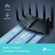 TP - Link AXE7800 Archer AXE95 Tri - Band Gigabit OneMesh Wi - Fi 6E Router - SWIFT PERIPHERALSArcher AXE95