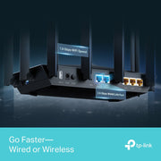 TP - Link AXE7800 Archer AXE95 Tri - Band Gigabit OneMesh Wi - Fi 6E Router - SWIFT PERIPHERALSArcher AXE95