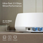TP - Link BE5000 Deco BE25 Dual - Band Whole Home Mesh WiFi 7 System - 2 Pack - SWIFT PERIPHERALSDeco BE25(2 Pack)