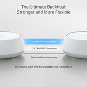 TP - Link BE5000 Deco BE25 Dual - Band Whole Home Mesh WiFi 7 System - 2 Pack - SWIFT PERIPHERALSDeco BE25(2 Pack)