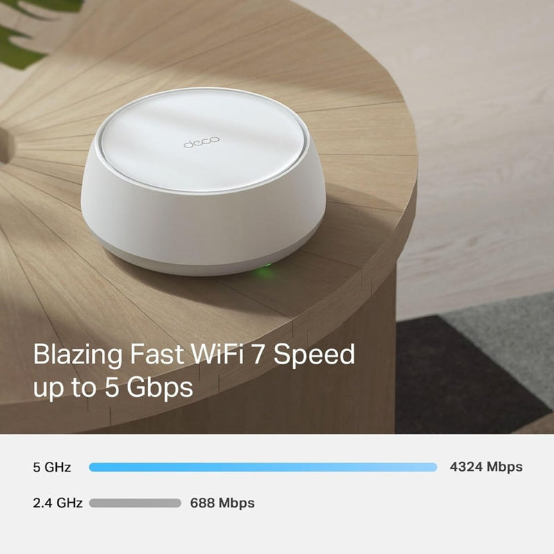 TP - Link BE5000 Deco BE25 Dual - Band Whole Home Mesh WiFi 7 System - 3 Pack - SWIFT PERIPHERALSDeco BE25(3 Pack)