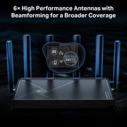 TP - Link BE6500 Archer BE400 Dual - Band Whole Home EasyMesh Wi - Fi 7 Router - SWIFT PERIPHERALSArcher BE400