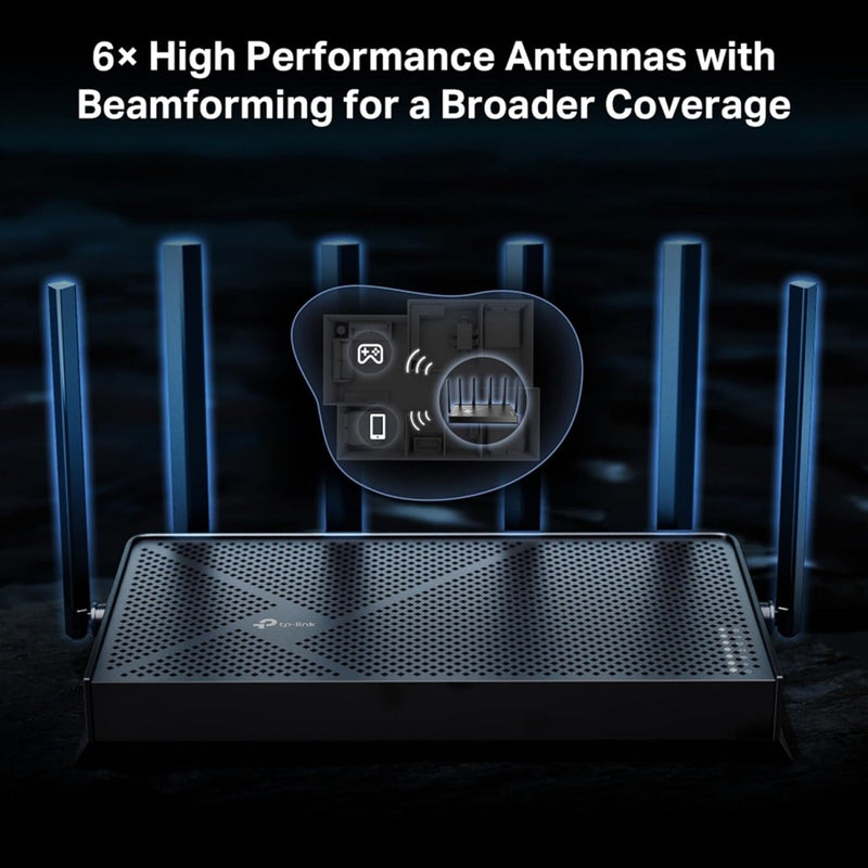 TP - Link BE6500 Archer BE400 Dual - Band Whole Home EasyMesh Wi - Fi 7 Router - SWIFT PERIPHERALSArcher BE400