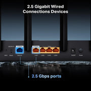 TP - Link BE6500 Archer BE400 Dual - Band Whole Home EasyMesh Wi - Fi 7 Router - SWIFT PERIPHERALSArcher BE400