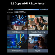 TP - Link BE6500 Archer BE400 Dual - Band Whole Home EasyMesh Wi - Fi 7 Router - SWIFT PERIPHERALSArcher BE400