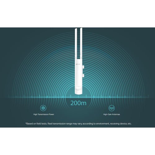 TP - Link EAP110 V3 300Mbps Wireless N Outdoor Access Point - White - SWIFT PERIPHERALSEAP110-Outdoor