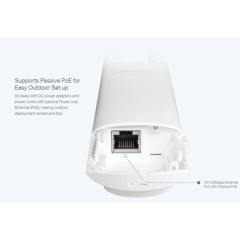 TP - Link EAP110 V3 300Mbps Wireless N Outdoor Access Point - White - SWIFT PERIPHERALSEAP110-Outdoor